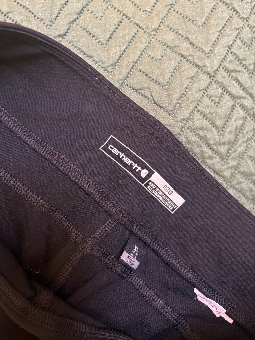Carhartt Women's Black Stretch Utility Leggings - Picture 6 of 6